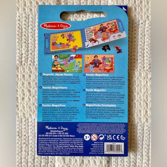 Melissa & Doug Blue's Clues & You! Take-Along Magnetic Jigsaw Puzzles - Picture 8 of 9